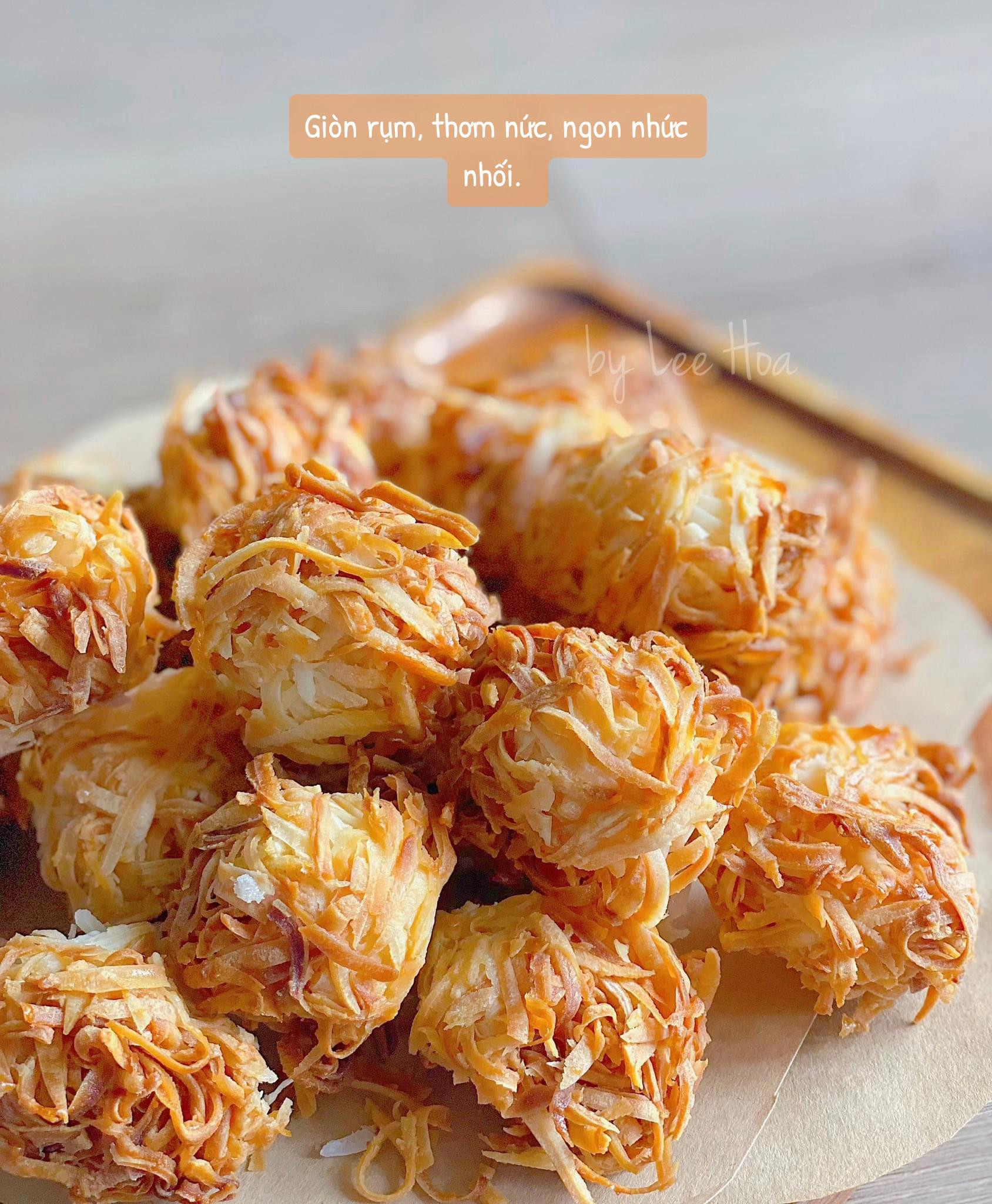 Bánh Dừa Giòn Tan - Hương Vị Nồng Nàn