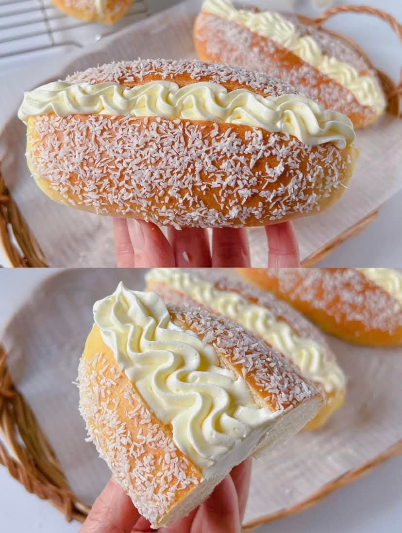 Bánh mì ngọt nhân kem CT sưu tầm