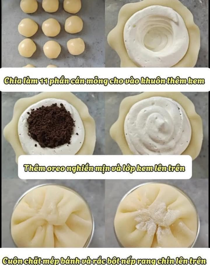BÁNH MOCHI OREO MỀM VÀ MƯỢT KHÔNG CẦN LO NƯỚNG