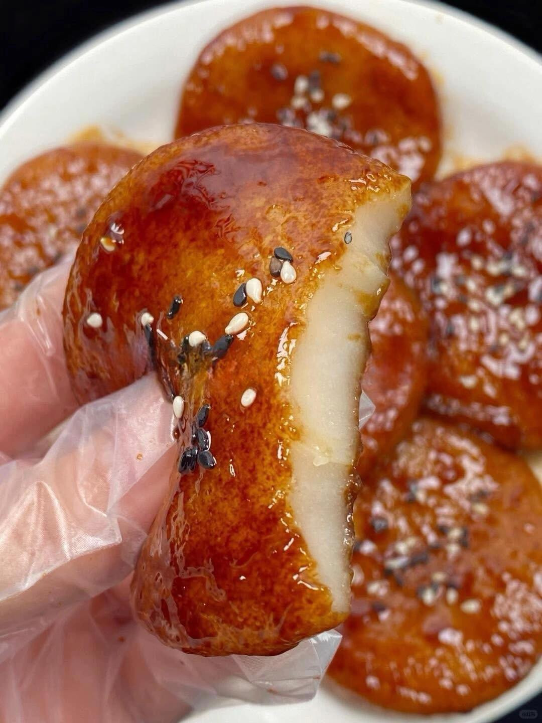 🥧BÁNH NẾP SỐT ĐƯỜNG NÂU 🥃