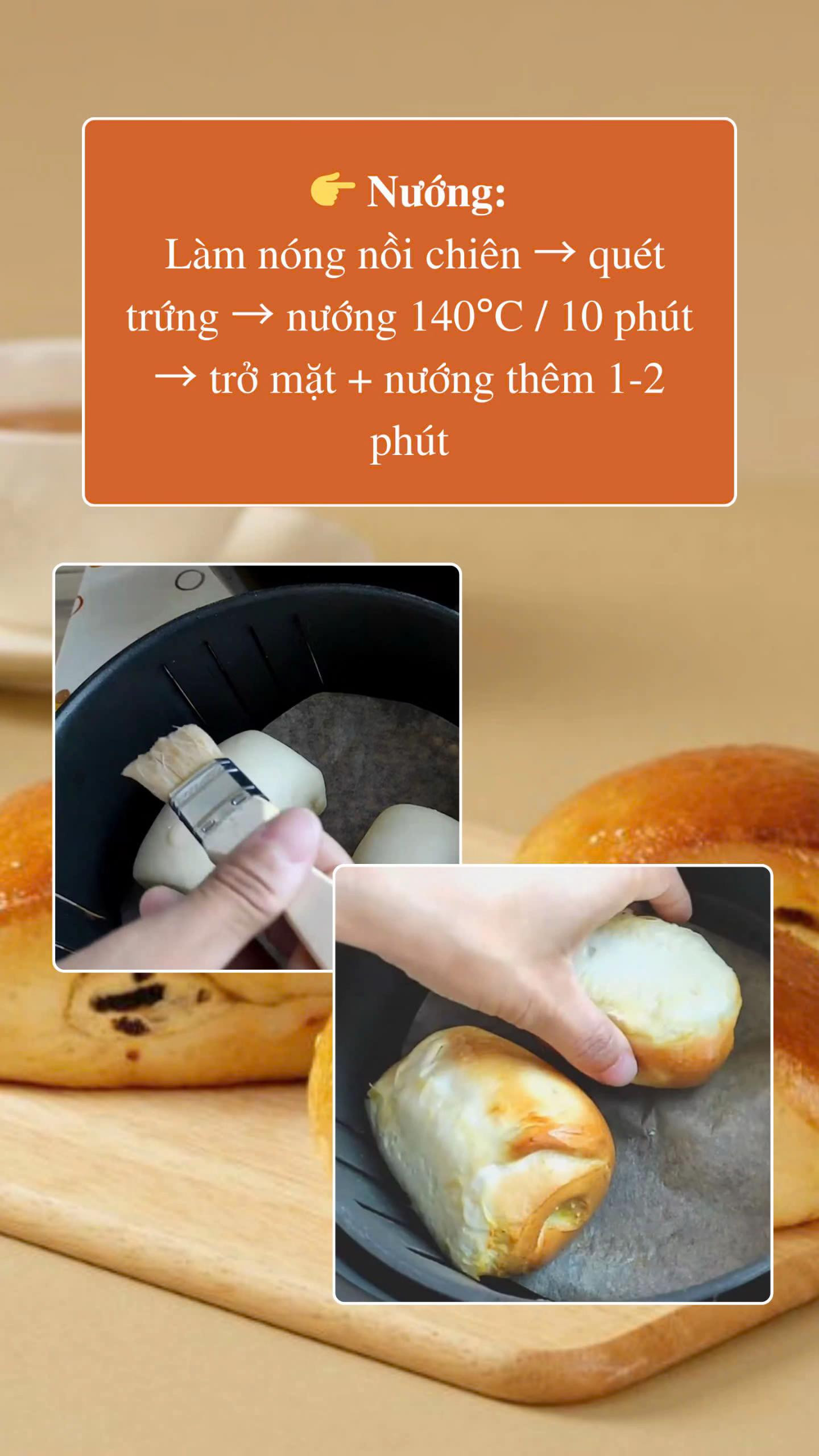 Bánh Phi Sữa Thơm Ngon Từ Nồi Chiên Không Dầu