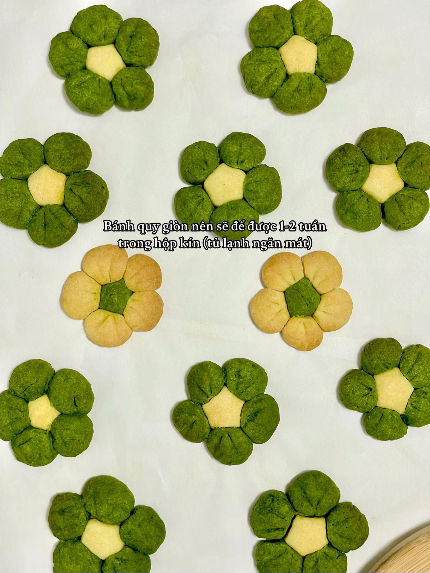Bánh quy bông hoa giòn giòn😋