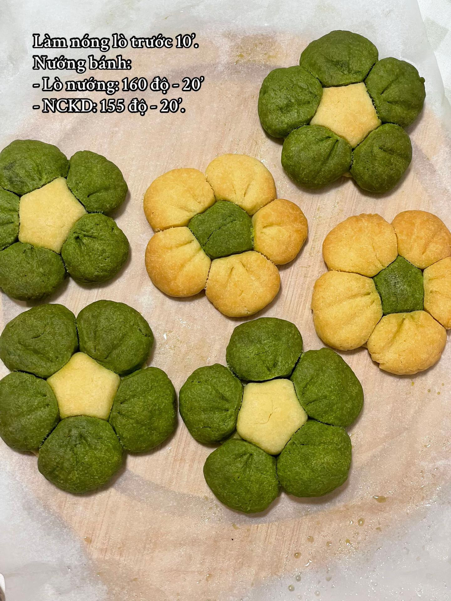 Bánh quy bông hoa giòn giòn😋