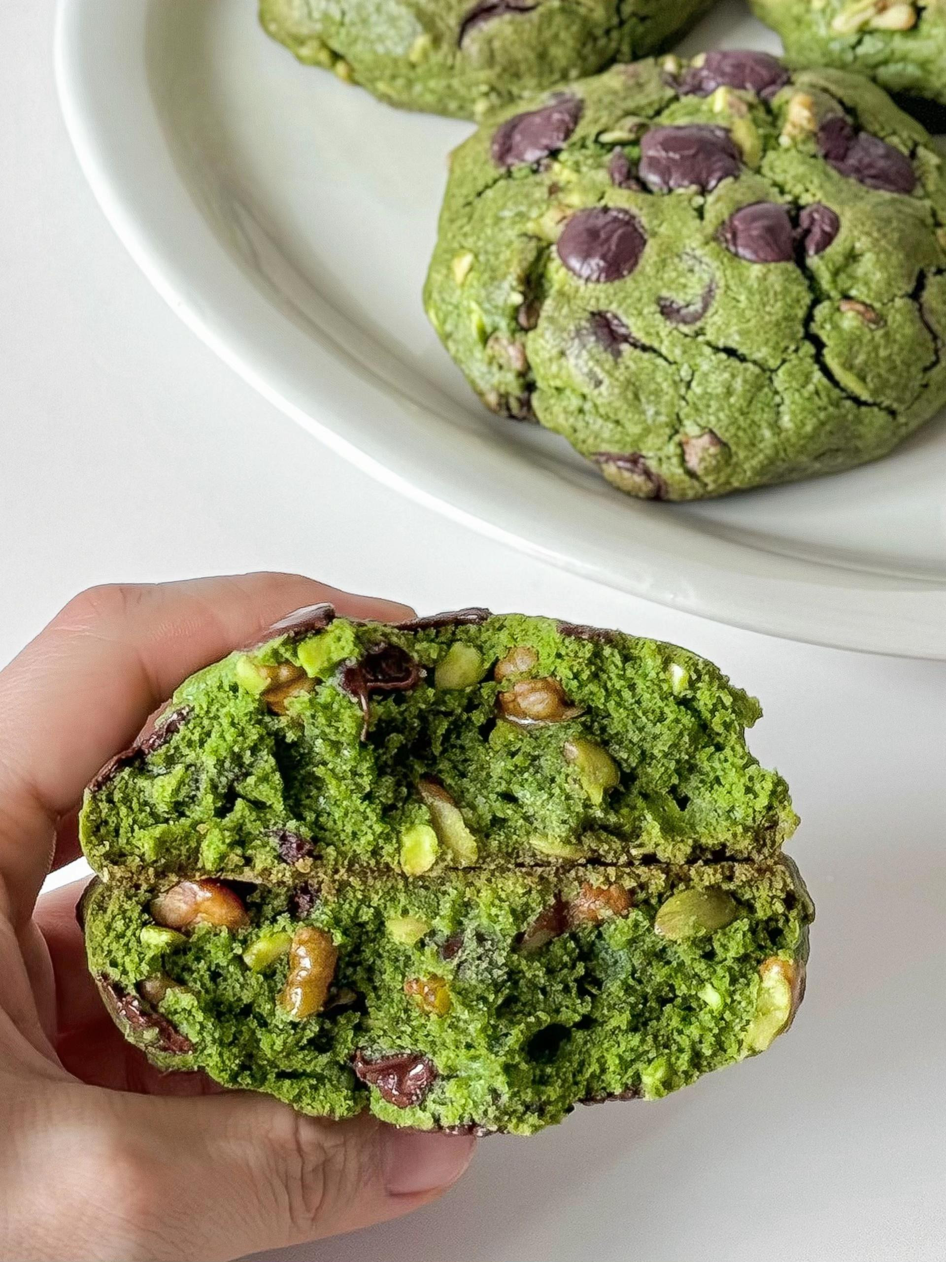 Bánh Quy Hạt Ngũ Cốc Matcha Năng Lượng Cho Sáng Khỏe