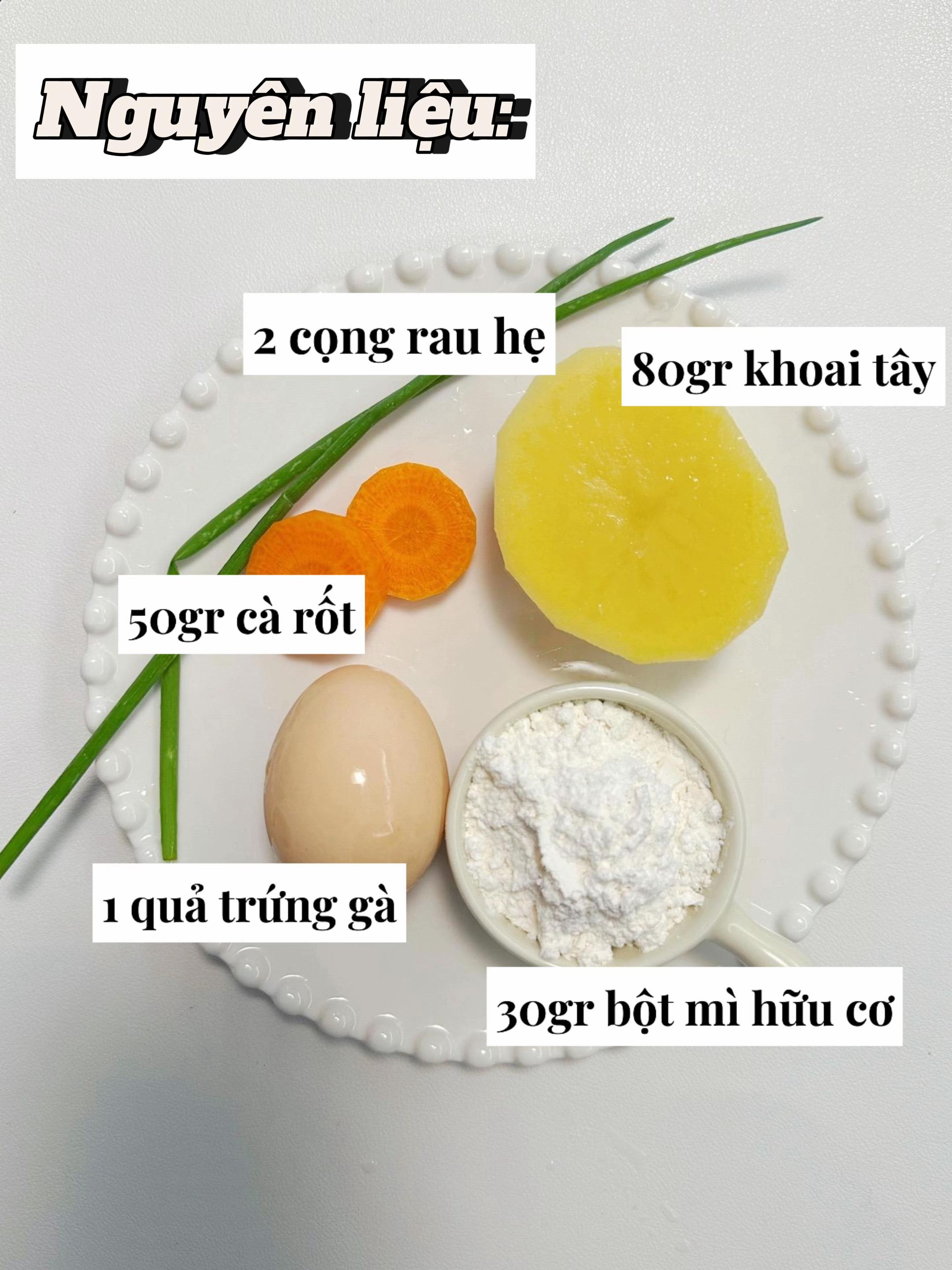 Bánh Rán Rau Củ Dinh Dưỡng Cho Bé Yêu