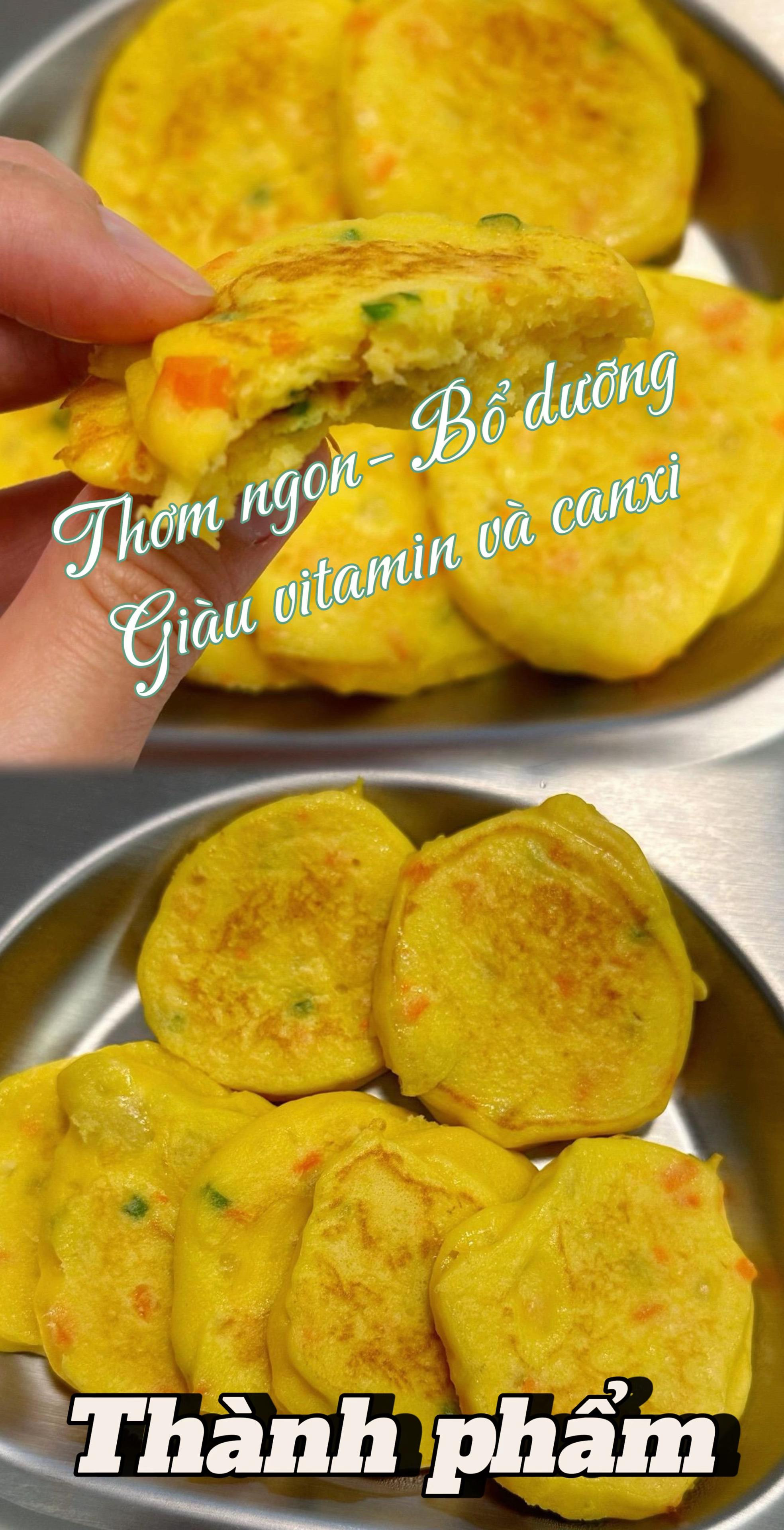 Bánh Rán Rau Củ Dinh Dưỡng Cho Bé Yêu