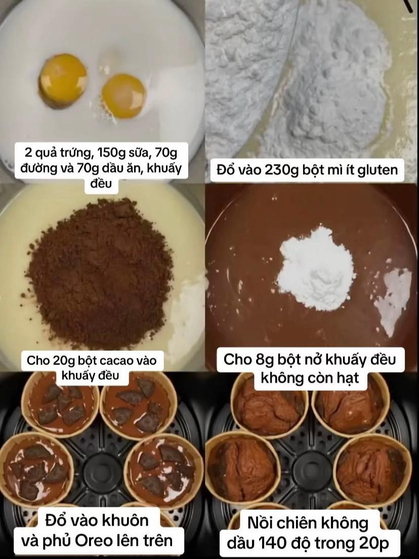 Bánh Sô Cô La Oreo Siêu Dễ Làm, Thơm Ngon Khó Cưỡng