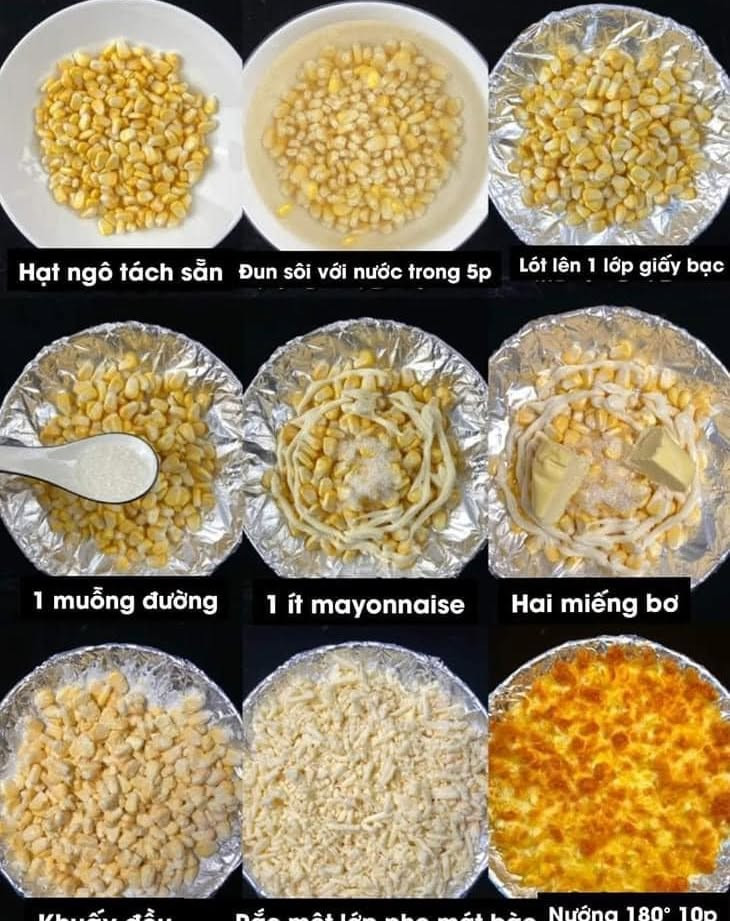 Bắp Nướng Phô Mai: Món Ngon Cứu Tinh Cho Những Ngày Lười Biếng!”