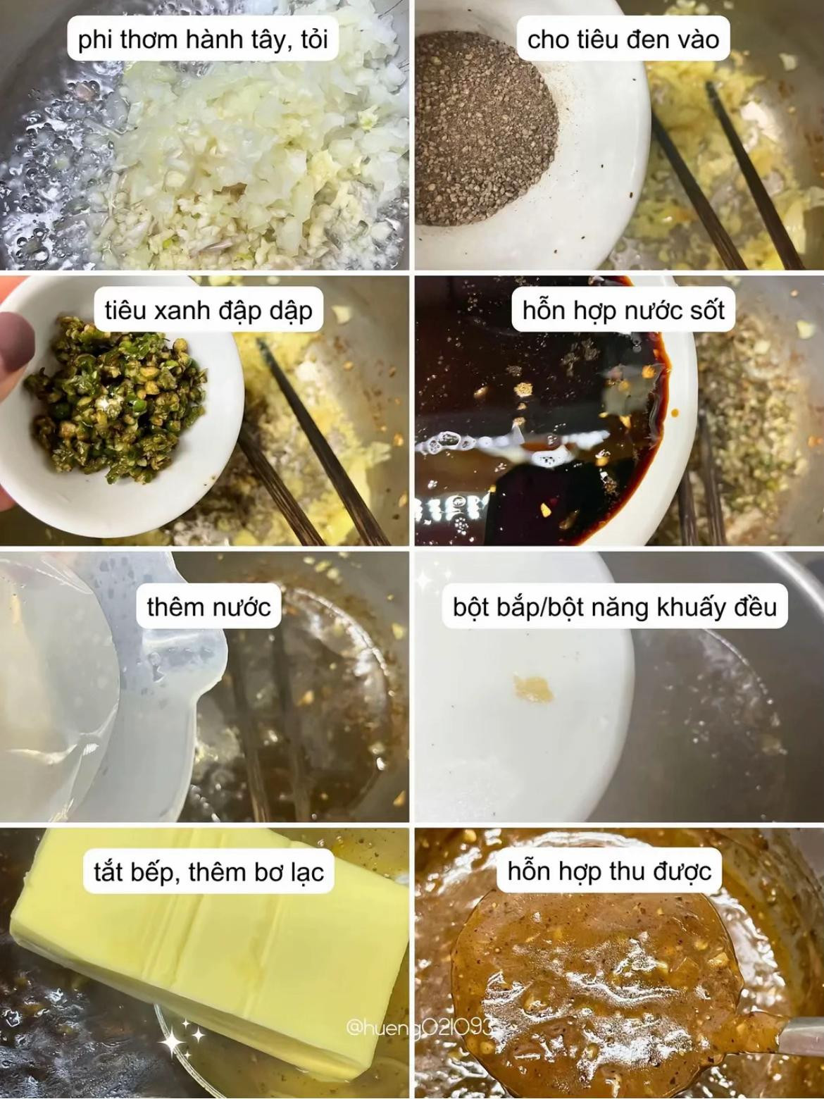 Bò Sốt Tiêu Đen Ngọt Mềm, Rau Củ Giòn Ngon