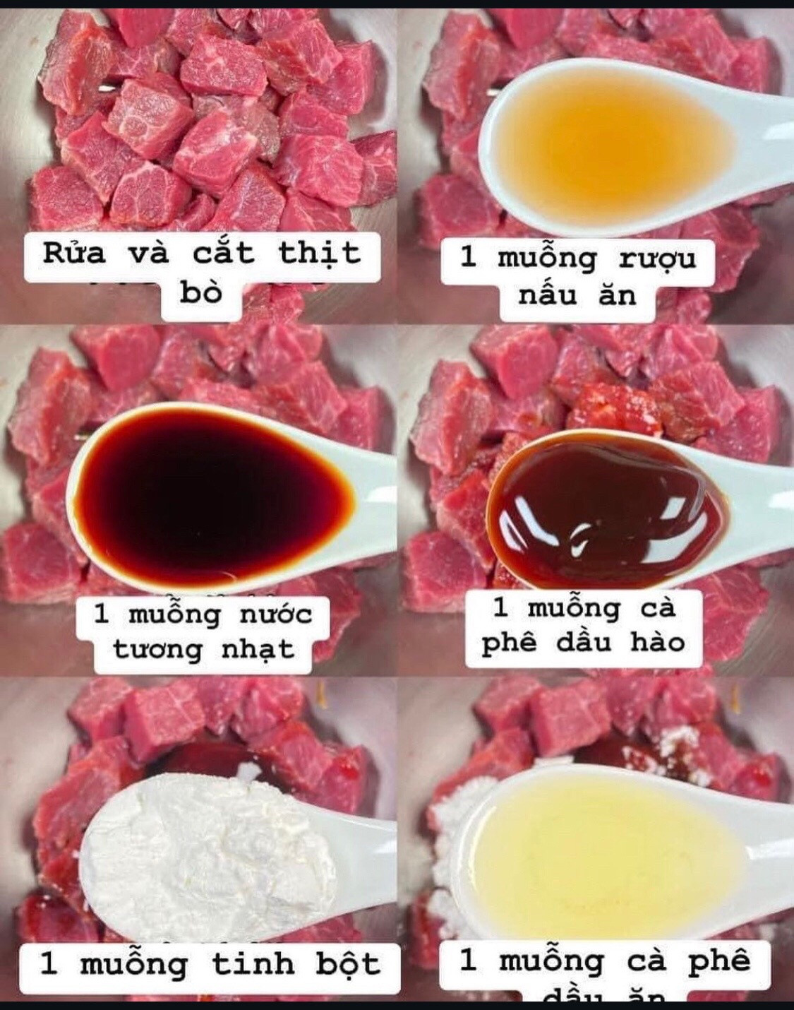 Bò Viên Xào Dứa Tiêu Đen Thơm Ngon