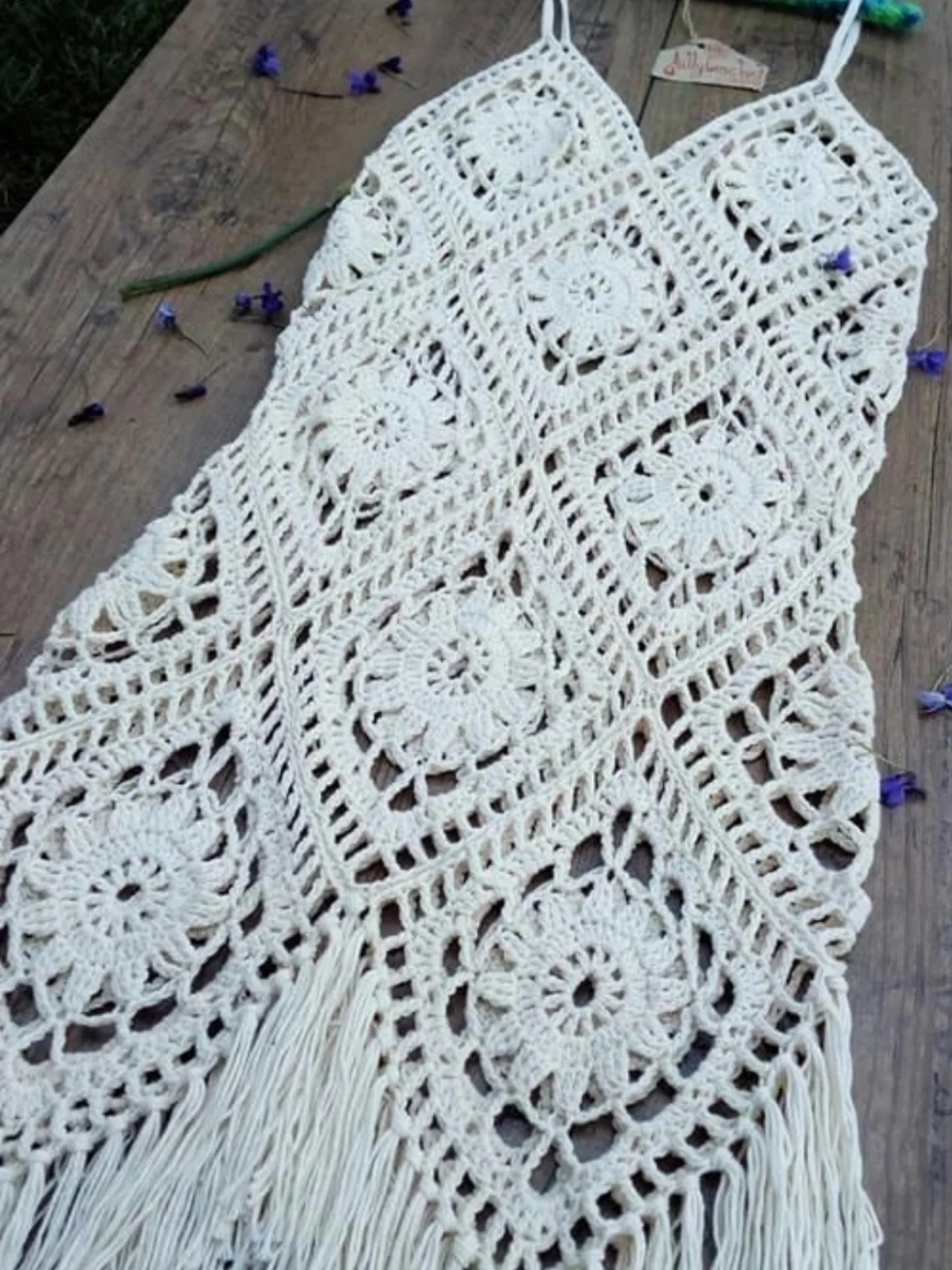 Bolsa de crochê com alça, estilo moderno e elegante