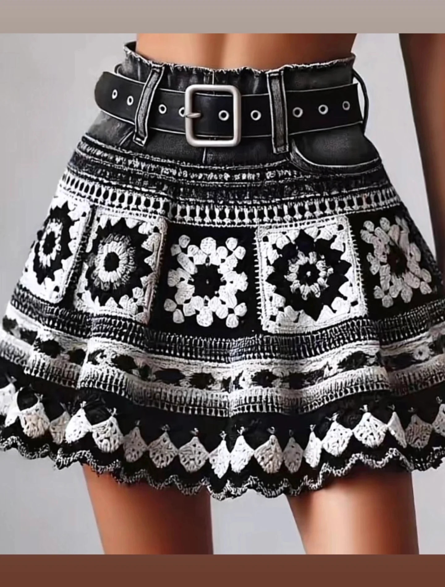 Bolsa de crochê hexagonal: elegante e prática para o dia a dia