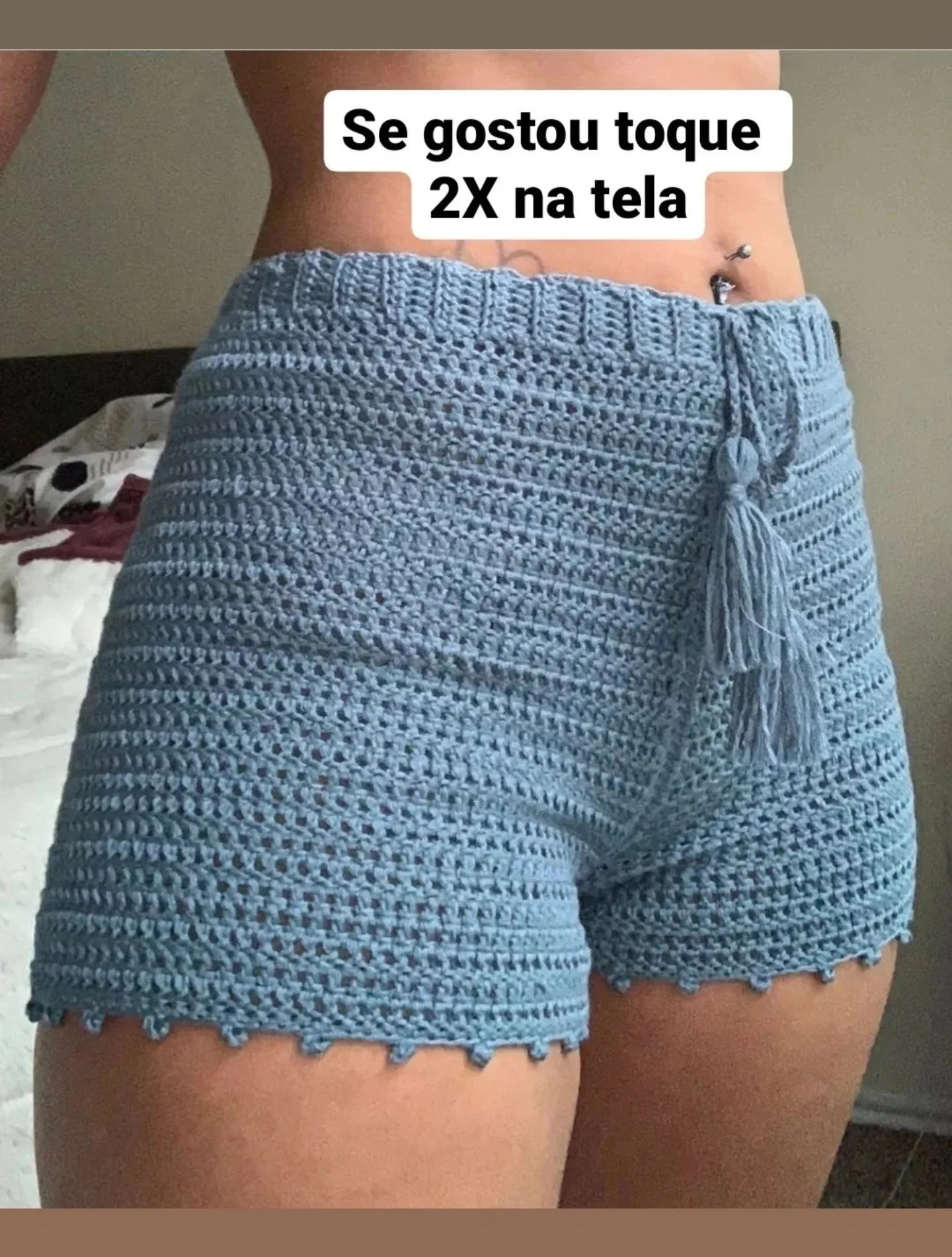 Bolsa de crochê hexagonal: elegante e prática para o dia a dia