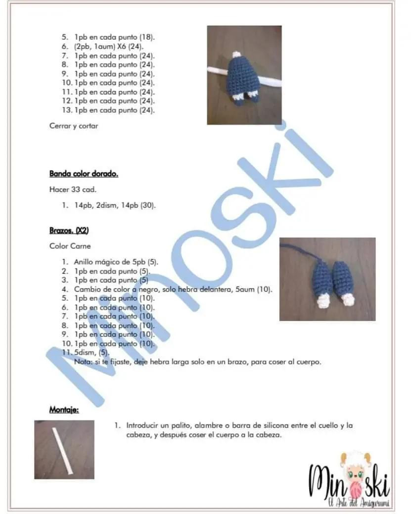 Bonecos de Formatura Amigurumi: Padron Gratuito para Crochê