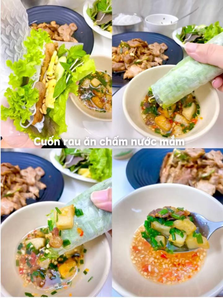 Bún Thịt Xào Giòn Tan, Rau Tươi