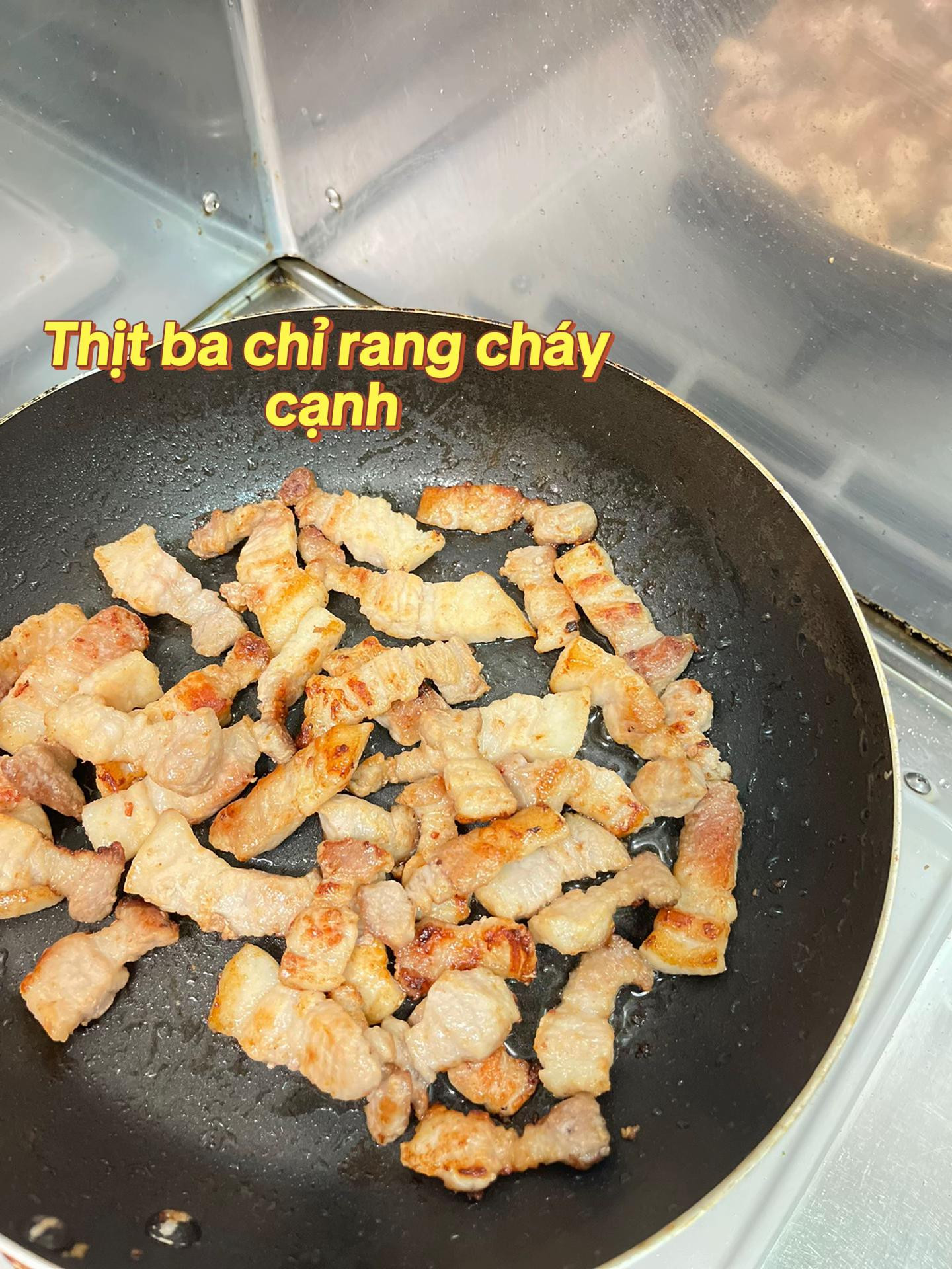 Cà pháo xào thịt ba chỉ