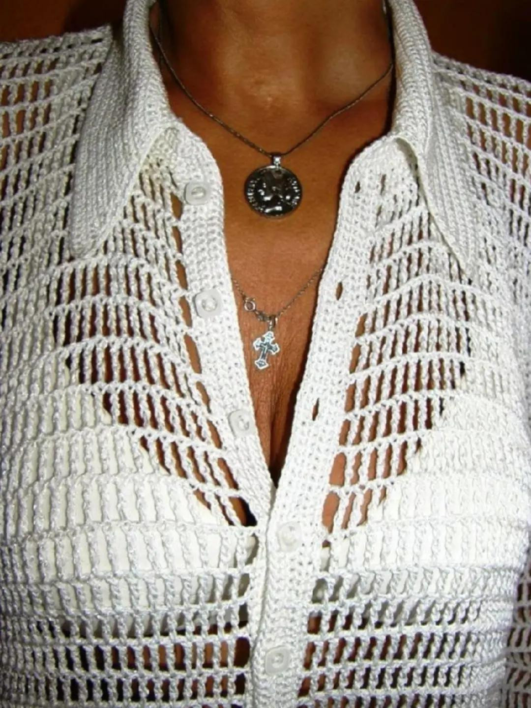 ✨Camisas & Regatas de Crochê com Gráficos Exclusivos✨