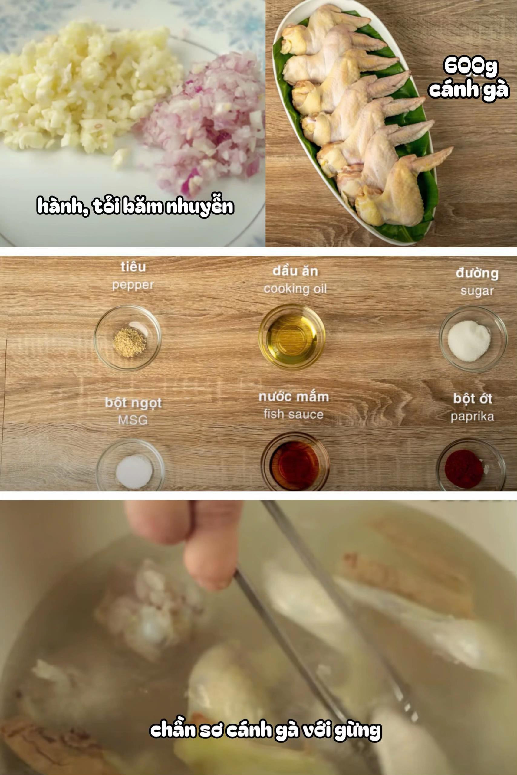 Cánh Gà Chiên Nước Mắm Giòn Rụm Thơm Lừng