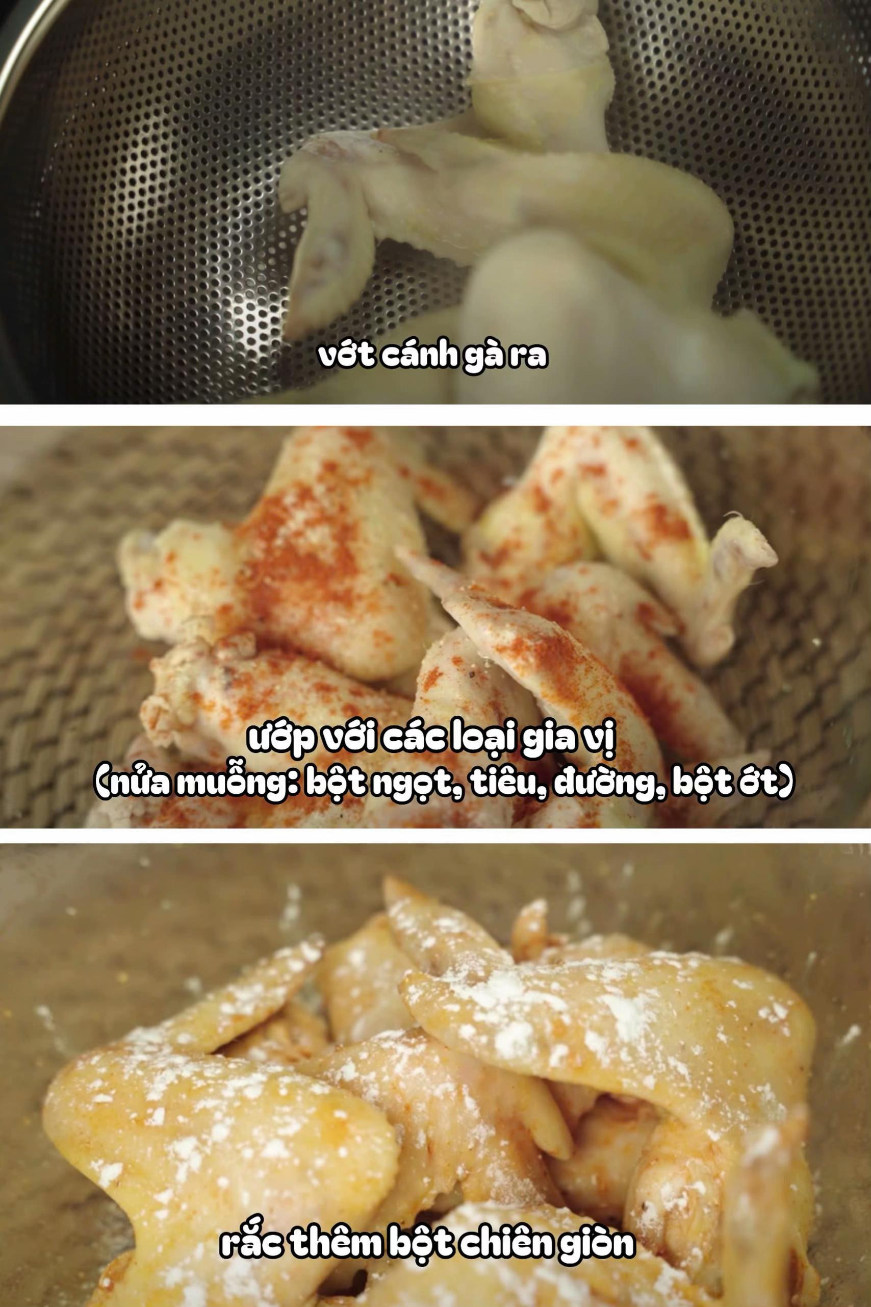 Cánh Gà Chiên Nước Mắm Giòn Rụm Thơm Lừng