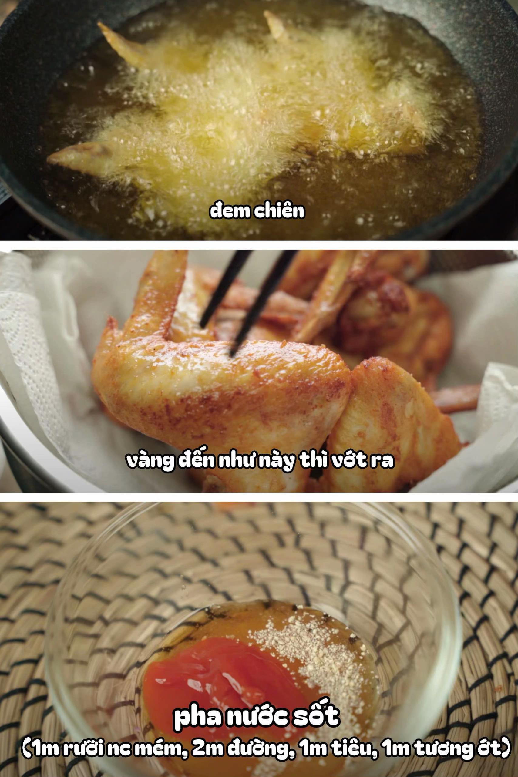 Cánh Gà Chiên Nước Mắm Giòn Rụm Thơm Lừng