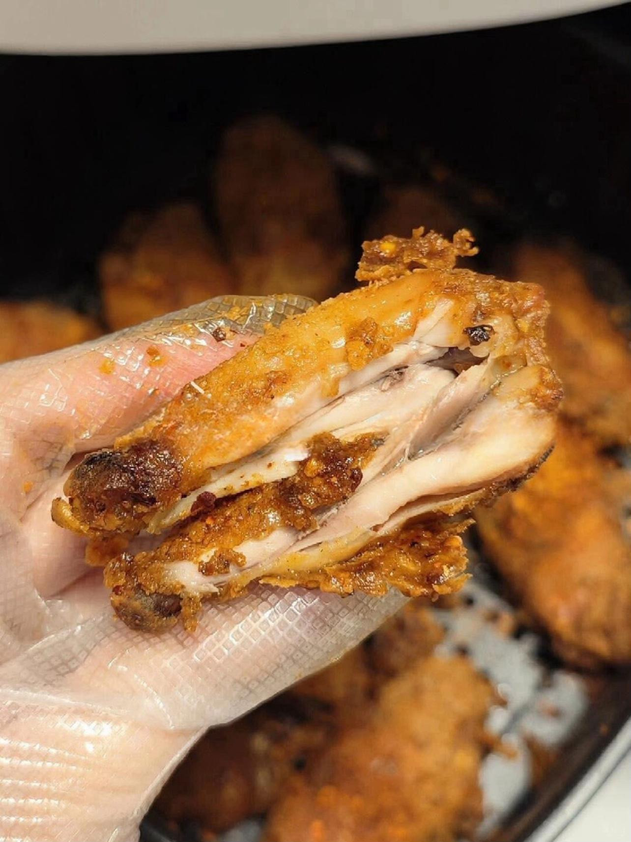 🍗 CÁNH GÀ GIÒN CAY BẰNG NỒI CHIÊN KHÔNG DẦU🌶️