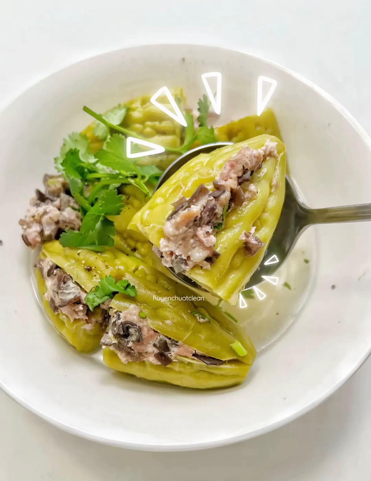 Canh Khổ Qua Nhồi Thịt Thanh Mát, Không Đắng