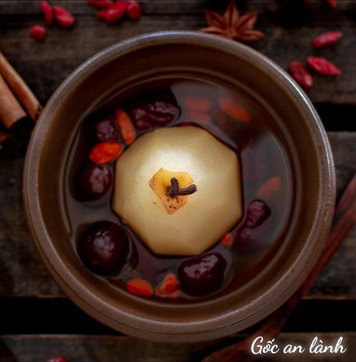 Canh Lê Tuyết Đường Phèn Dưỡng Phổi Thanh Mát