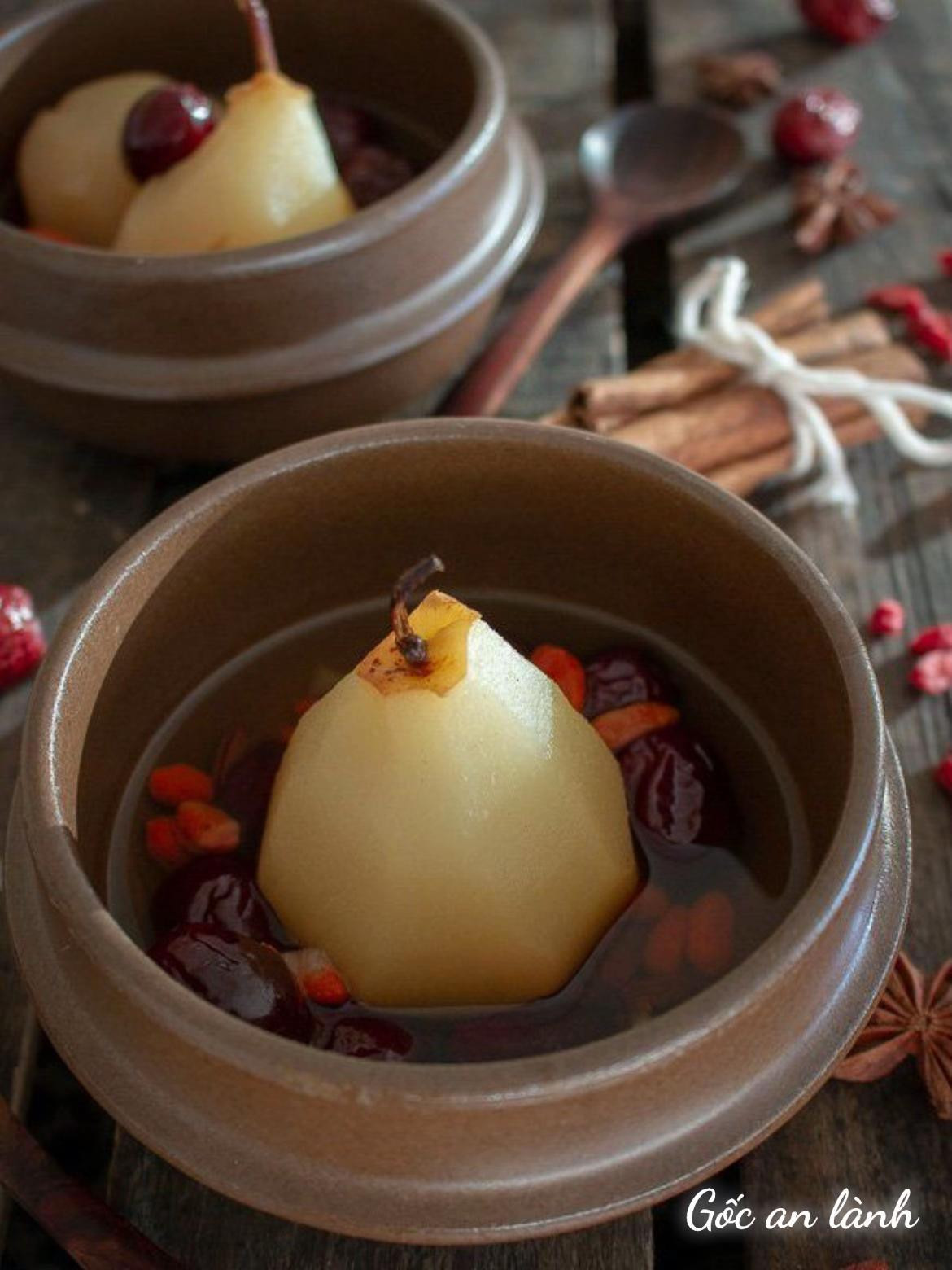 Canh Lê Tuyết Đường Phèn Dưỡng Phổi Thanh Mát