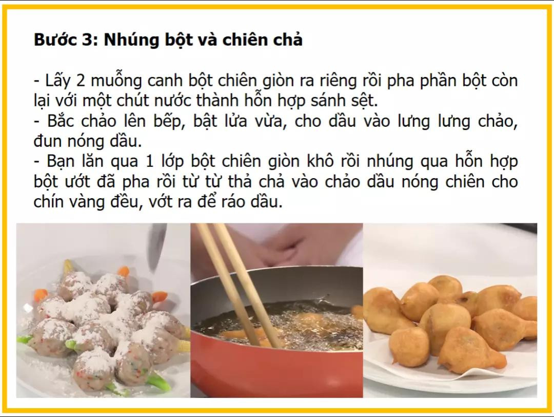 Chả Cá Thác Lác Giòn Rụm Bọc Rau Củ Tươi Ngon