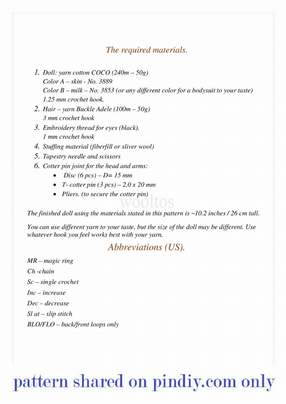 Charming Crochet Doll Pattern for Beginners and Enthusiasts