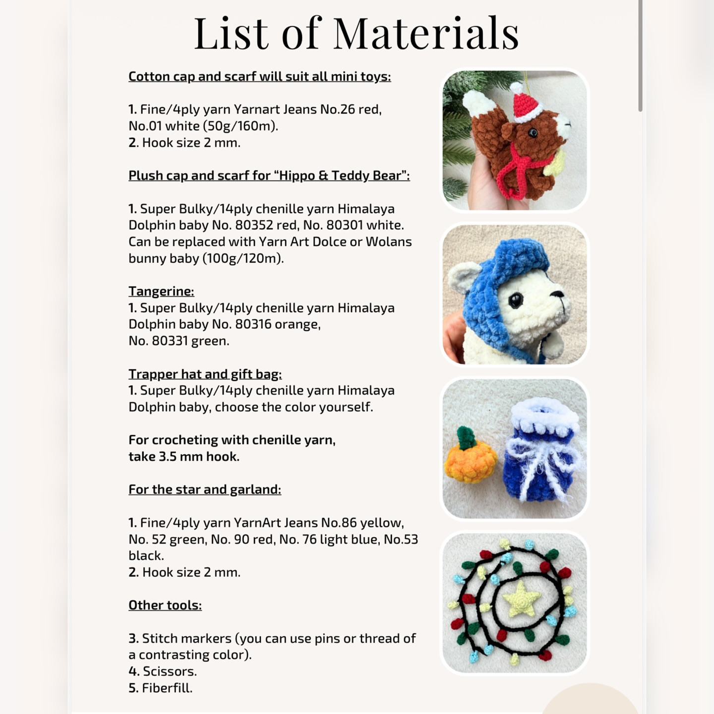 Charming Crochet Patterns for Festive Christmas Decorations