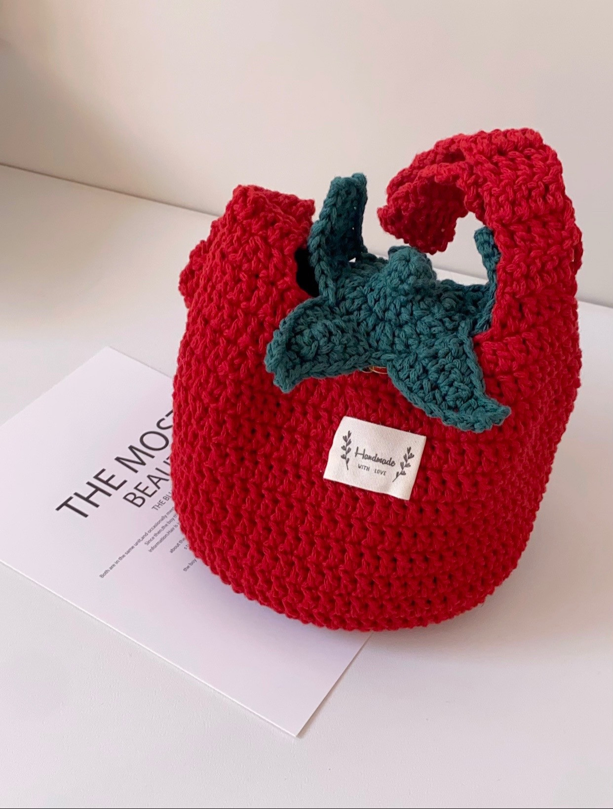 chart hướng dẫn móc len túi cà chua