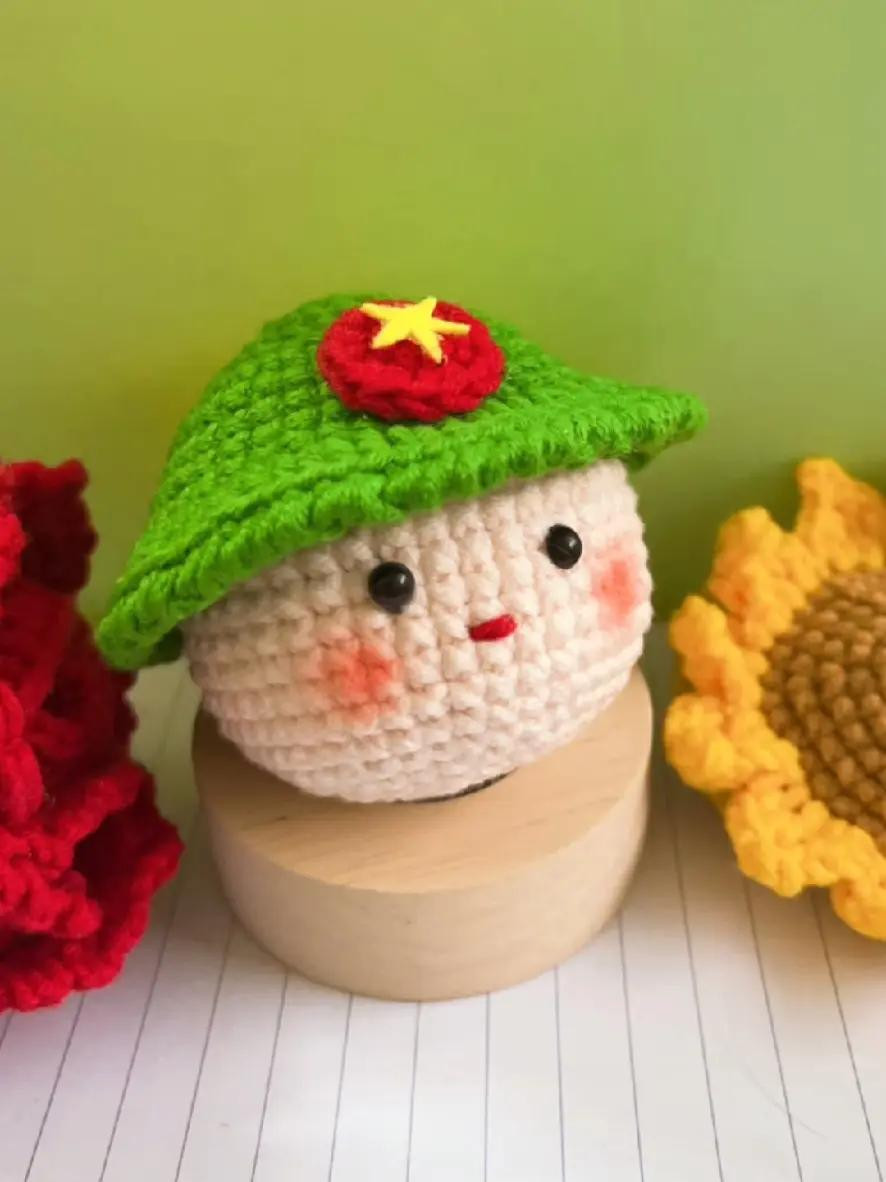 chart móc cờ sao vàng cờ búa liềm, chú bộ đội, chú công an