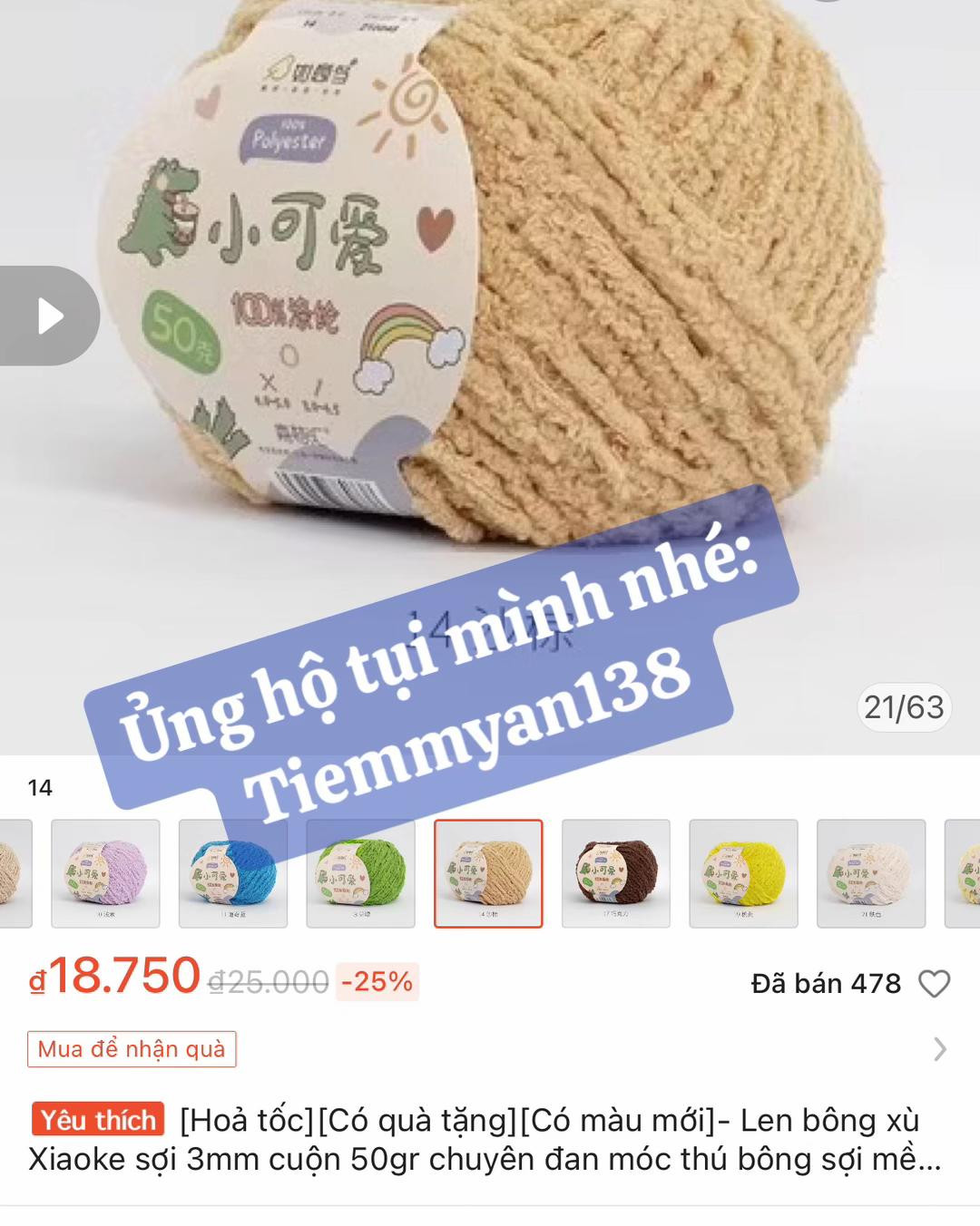 Chart móc len outfit Labubu ngộ nghĩnh và dễ thương