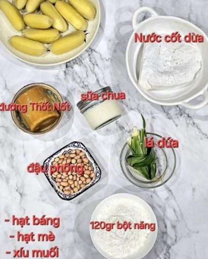 Chè Chuối Dẻo Hoa Mơ Mộng Vị Thốt Nốt