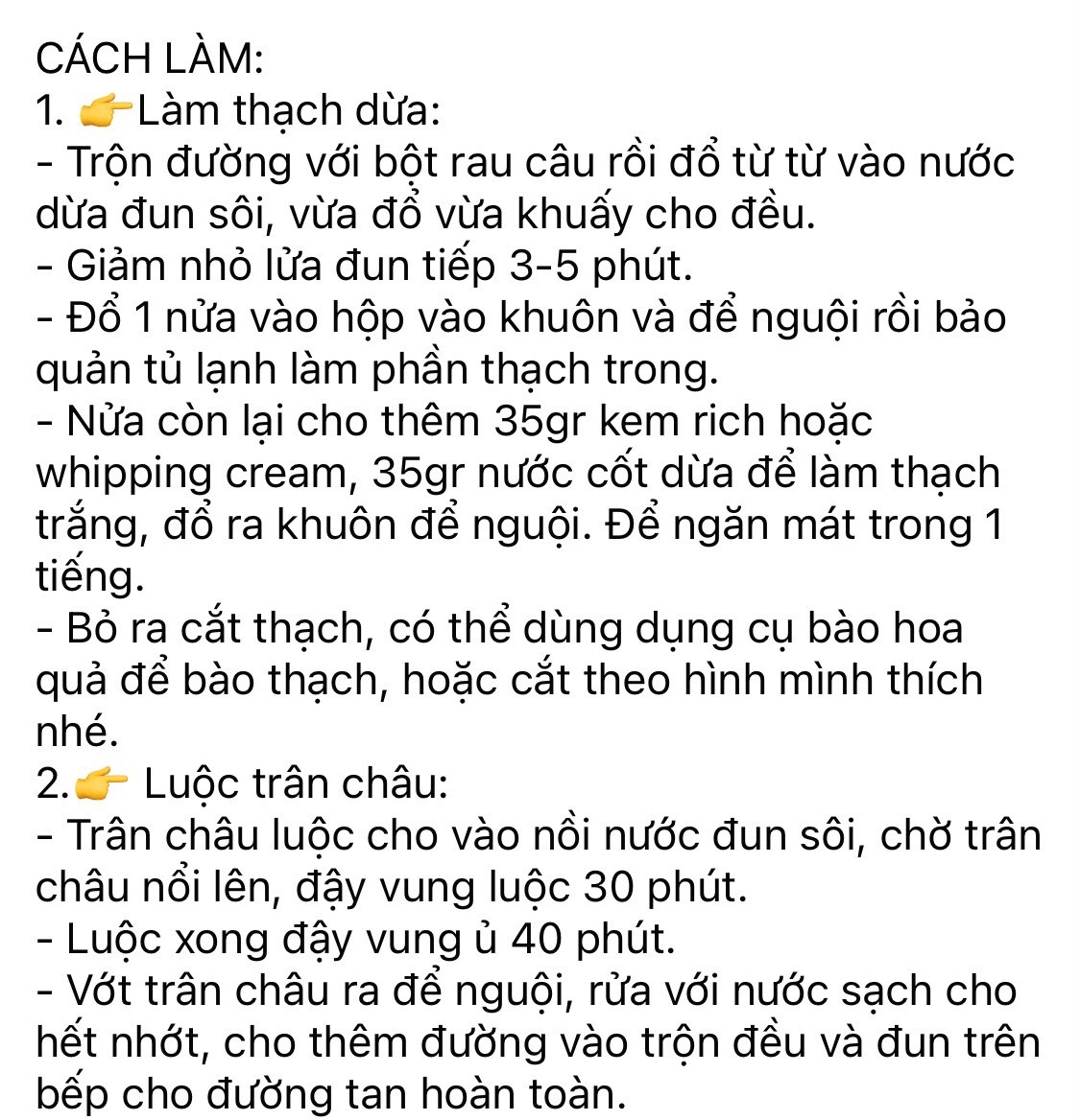 Chè Dừa Dầm Thơm Ngon Ngọt Béo
