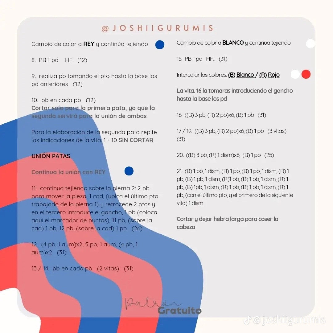 Chivita de Guadalajara: Patrón de Amigurumi Gratis