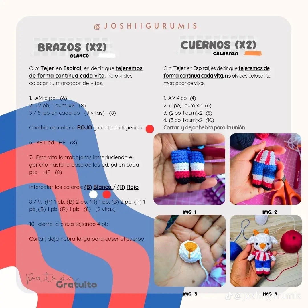 Chivita de Guadalajara: Patrón de Amigurumi Gratis