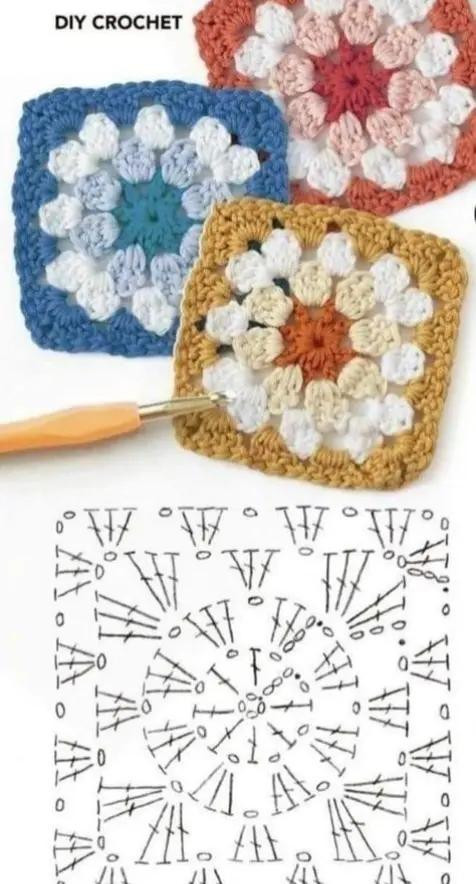 Classic Granny Square Crochet Pattern for Beginners