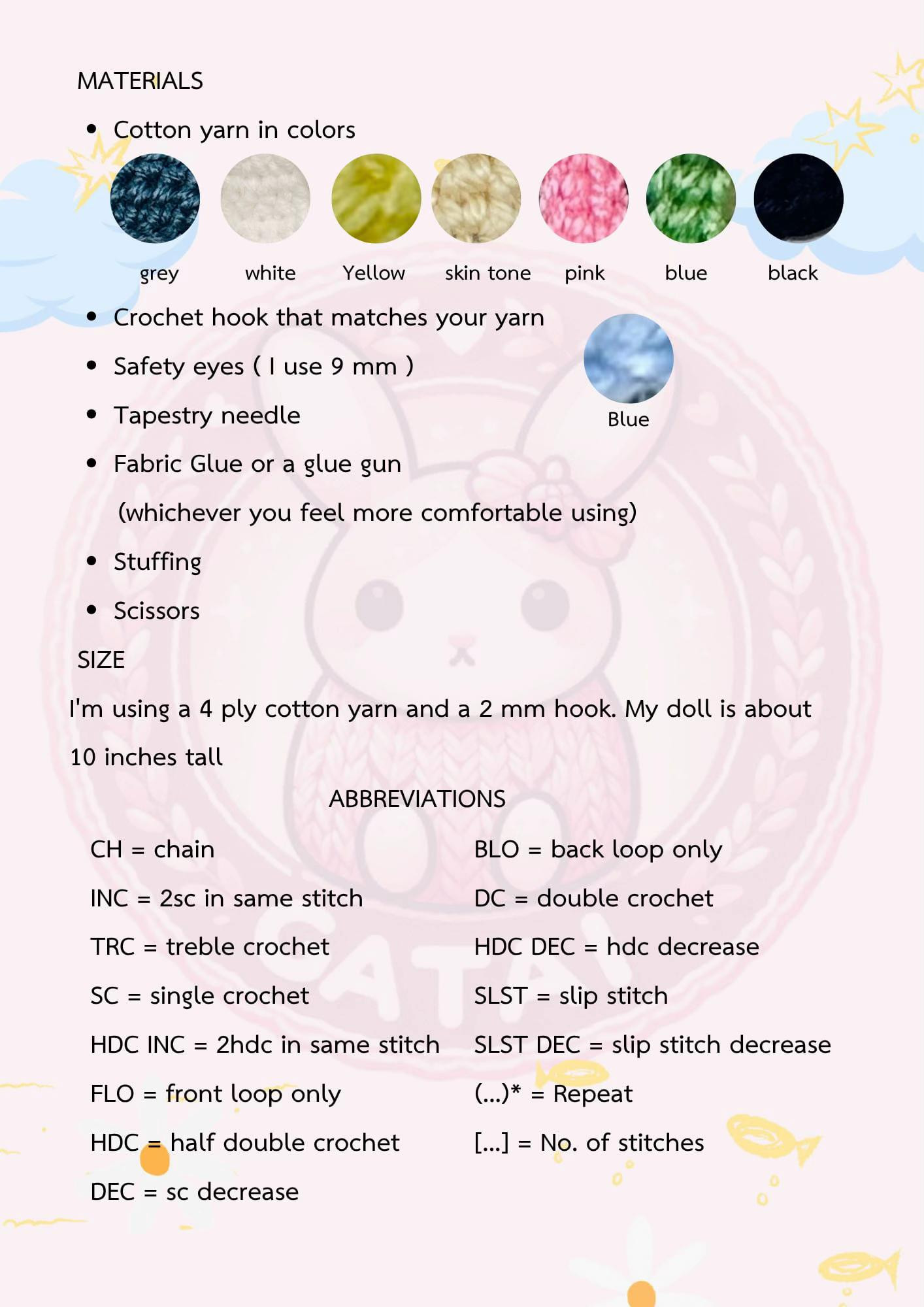 Colorful Amigurumi Doll with Unique Horns and Headphones