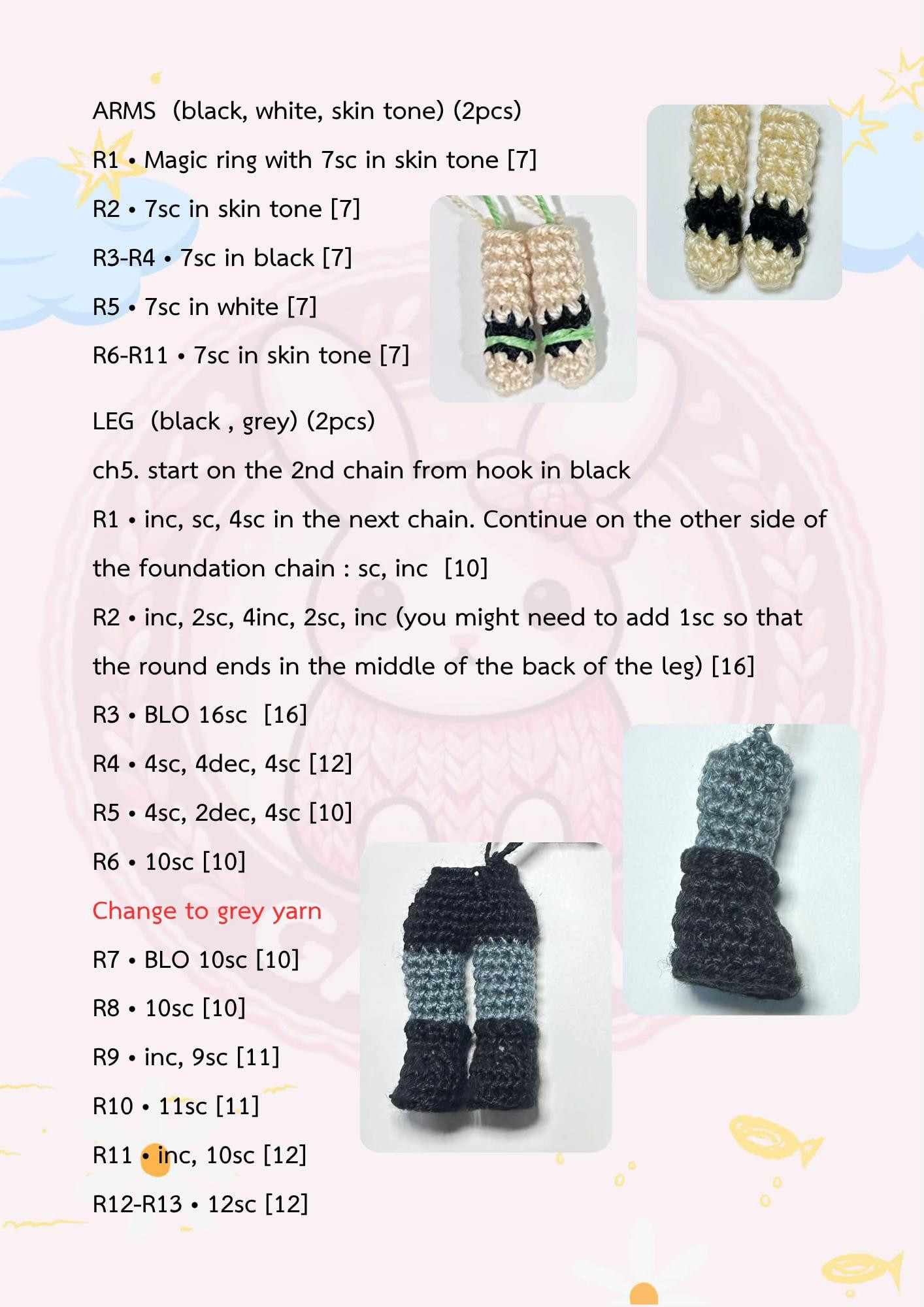 Colorful Amigurumi Doll with Unique Horns and Headphones