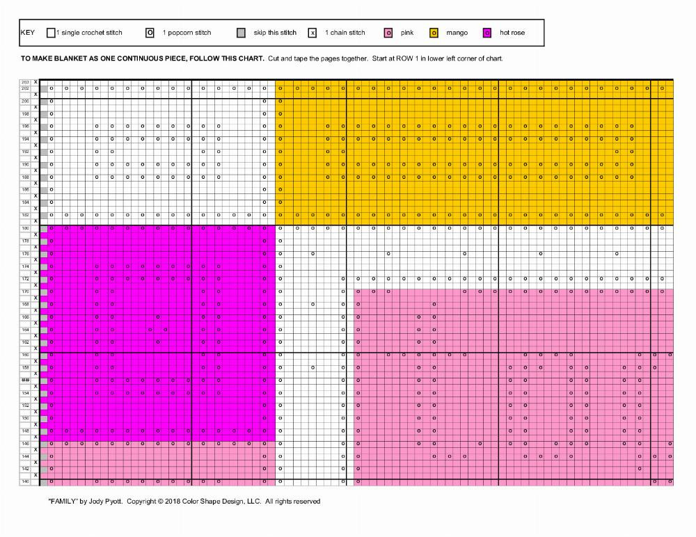 Colorful Crochet Blanket Pattern with Simple Instructions for Beginners