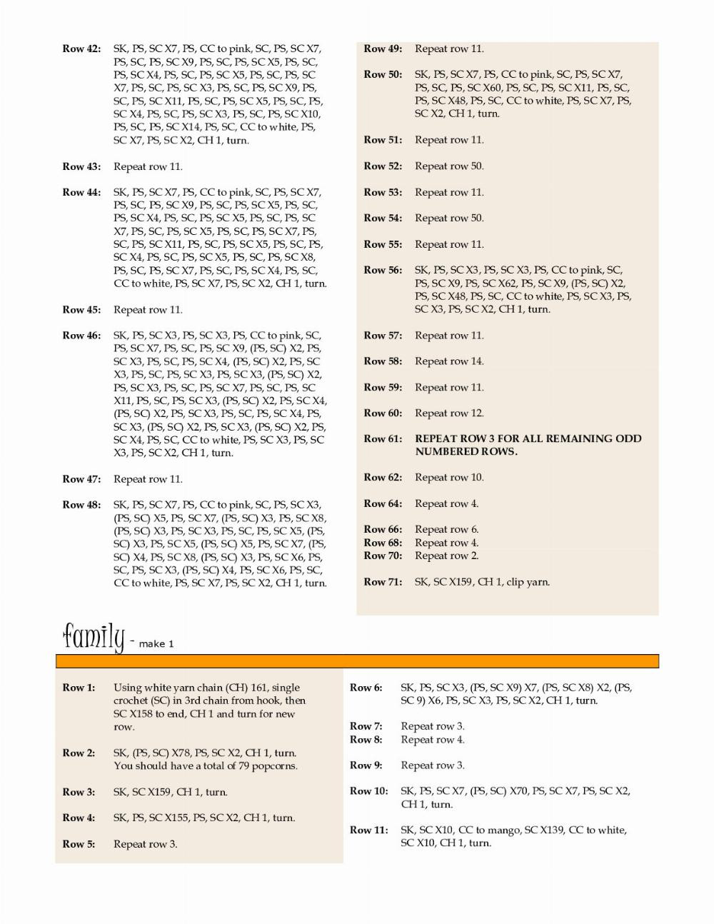Colorful Crochet Blanket Pattern with Simple Instructions for Beginners