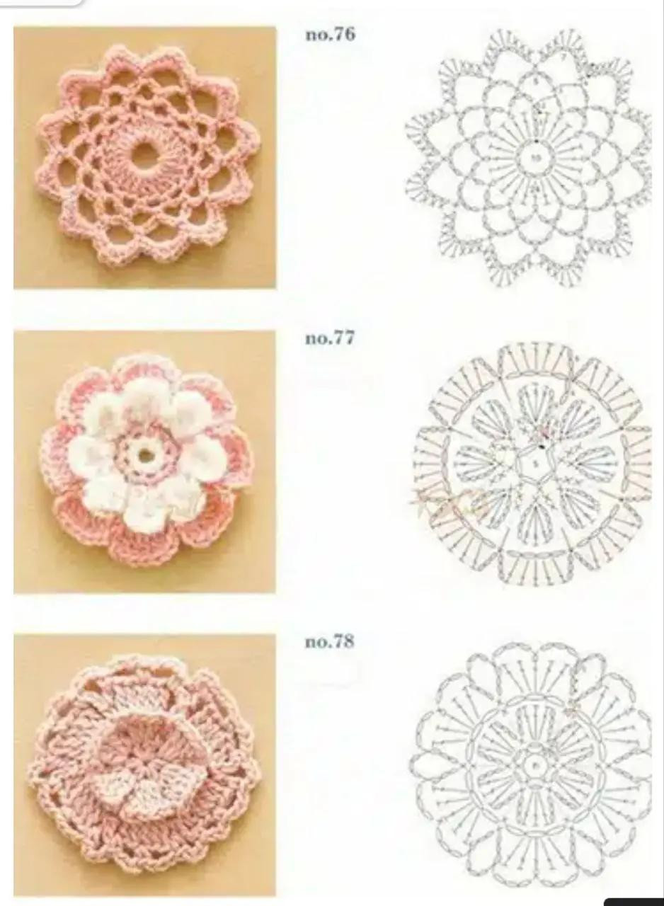 Colorful Crochet Doily Pattern for Home Decoration