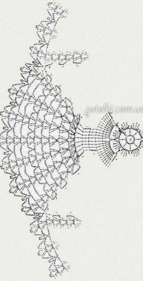 Colorful Crochet Motif with Butterfly and Circle Designs