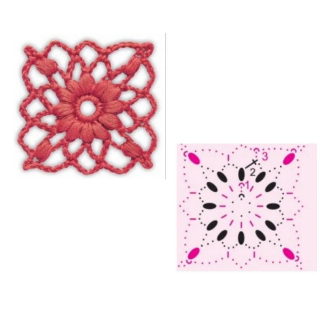 Colorful Granny Square Crochet Pattern for Beginners