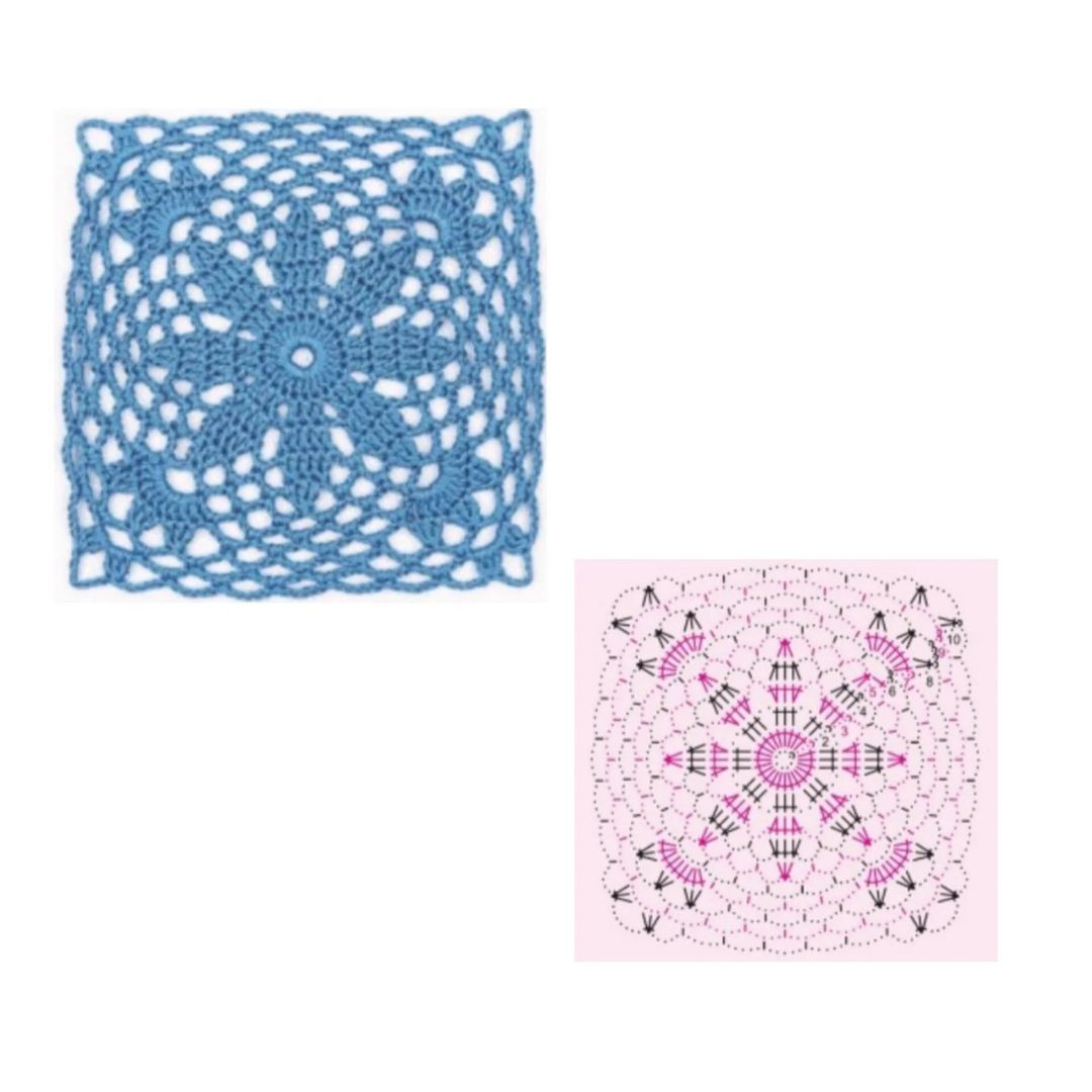 Colorful Granny Square Crochet Pattern for Beginners