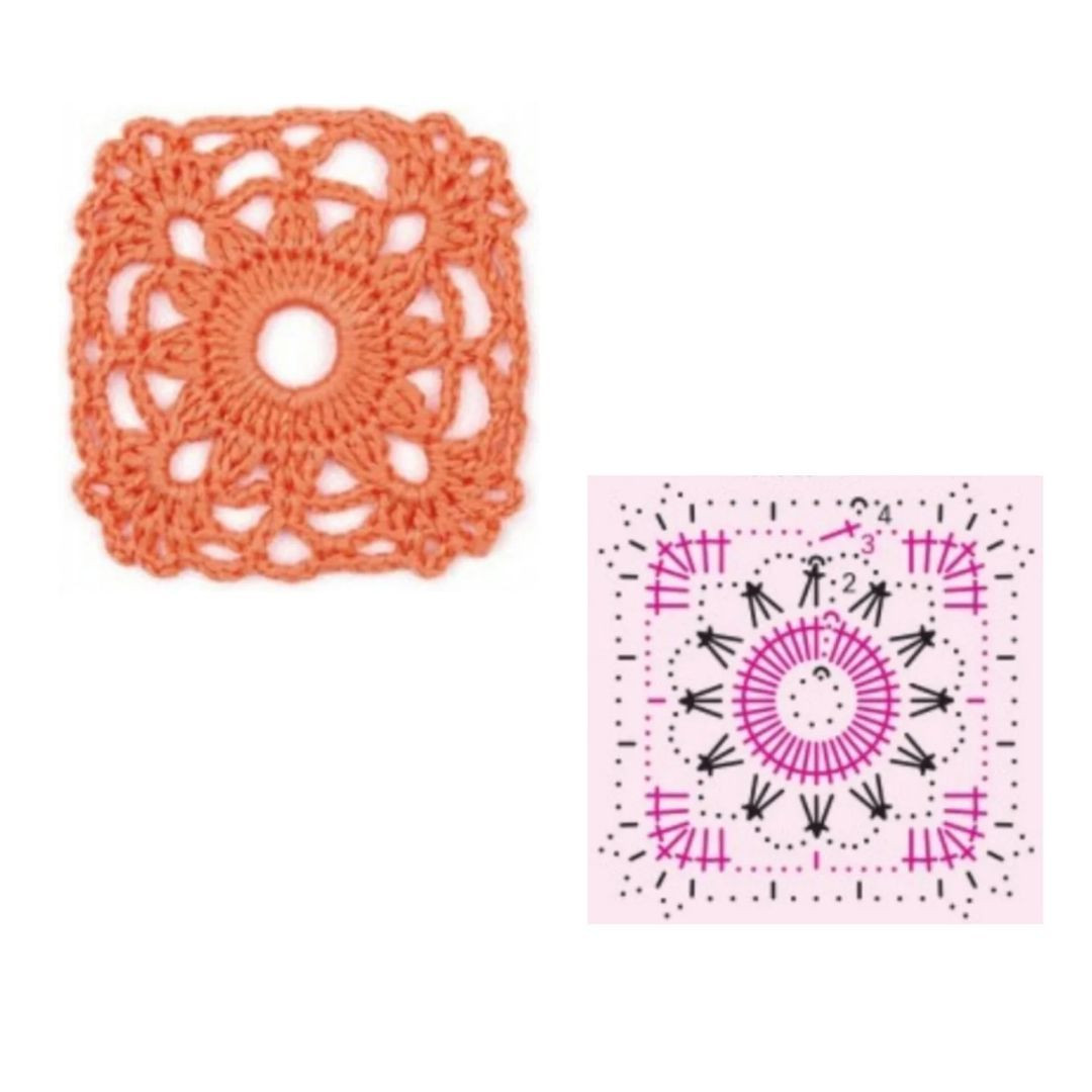 Colorful Granny Square Crochet Pattern for Beginners