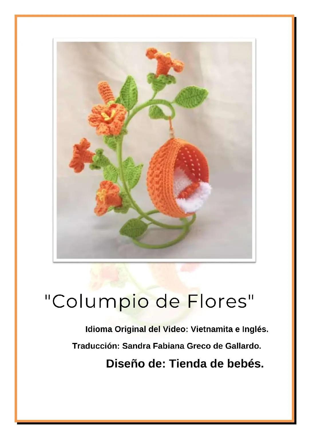 Columpio de Flores: Tutorial de Móc y Tejido Creativo