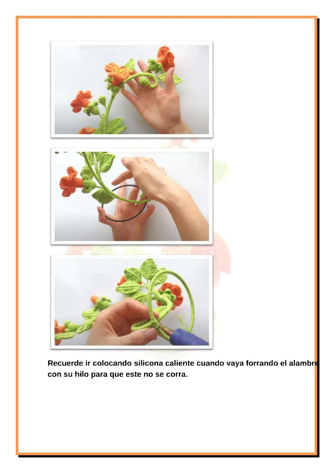 Columpio de Flores: Tutorial de Móc y Tejido Creativo